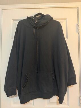 torrid Black Hooded Sweater